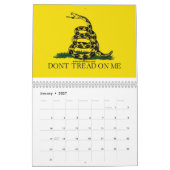 保守的なテーマのカレンダー カレンダー (1月 2027)