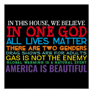 保守的な値 – 光沢のあるポスター ポスター