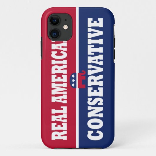 保守的な共和党アメリカのiPhone 5ケース Case-Mate iPhoneケース (裏面)