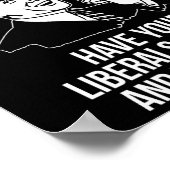 保守的な共和党員 リバタリアン 避妊・去勢済 ポスター (角)