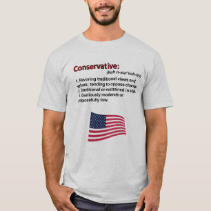 保守的な定義Tシャツ Tシャツ