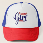 保守的な少女 キャップ (正面)