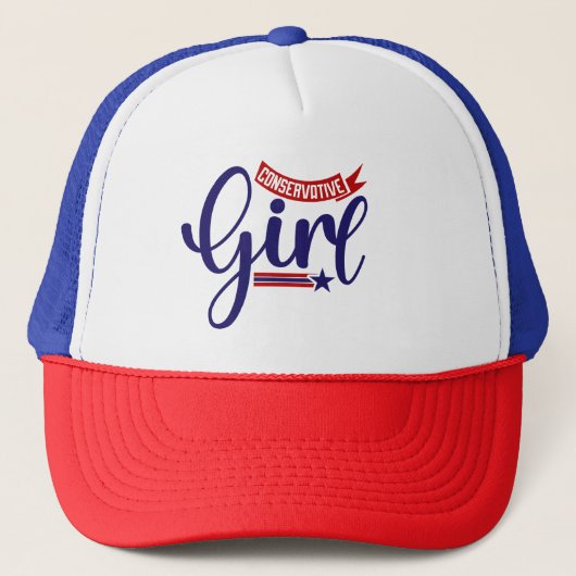 保守的な少女 キャップ (正面)