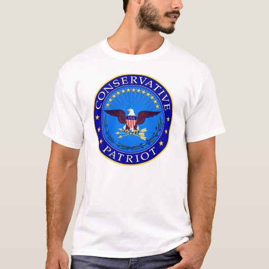 保守的な愛国者 Tシャツ (正面)