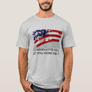 保守的な投票 Tシャツ