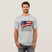 保守的な投票 Tシャツ (正面フル)