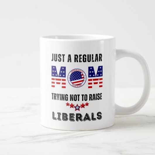 保守的な母マグカップ–20oz ジャンボコーヒーマグカップ (右)