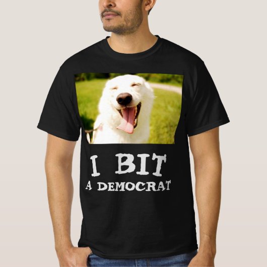 保守的な犬のTシャツ Tシャツ (正面)