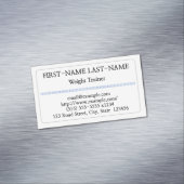 保守的な重量のトレーナーの磁気名刺 マグネット名刺 (インサイチュ)