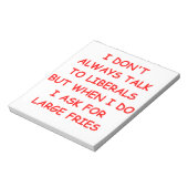 保守的な ノートパッド (回転)