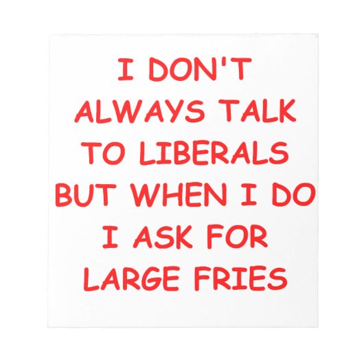 保守的な ノートパッド (正面)