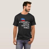 保守的アンチ自由主義の米国 Tシャツ (正面フル)