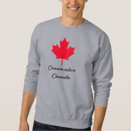 保守的カナダTシャツ スウェットシャツ