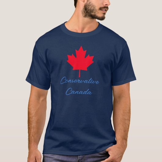 保守的カナダTシャツ Tシャツ (正面)