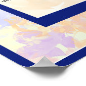 保守的カラフルヘボー文字ケトゥバ ポスター (角)