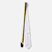 保守的金ゴールド白黒 ネクタイ (裏面)