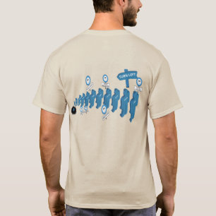 保守的離れな風刺Tシャツを回す Tシャツ