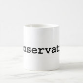保守的 コーヒーマグカップ (中央)