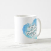 保守誇りを持った的な女性マグ コーヒーマグカップ (正面右)