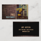 保守、建築、Handyman名刺 名刺 (正面/裏面)