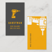 保守、建築、Handyman Business Card 名刺 (正面/裏面)