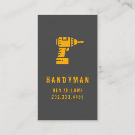 保守、建築、Handyman Business Card 名刺