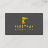 保守、建築、Handyman Business Card 名刺 (正面)