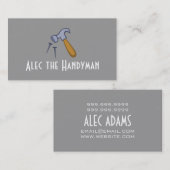 保守、建築、Handyman Business Card 名刺 (正面/裏面)