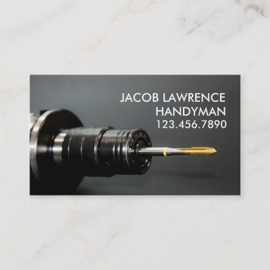 保守、建築、Handyman Business Card 名刺 (正面)