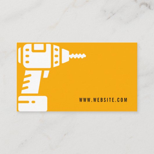 保守、建築、Handyman Business Card 名刺 (裏面)