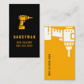 保守、建築、Handyman Business Card 名刺 (正面/裏面)