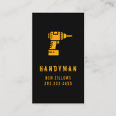 保守、建築、Handyman Business Card 名刺 (正面)