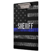 保安動揺して官警察国旗 クリップボード (左)