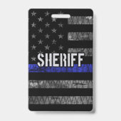 保安動揺して官警察国旗 バッジ (裏面)