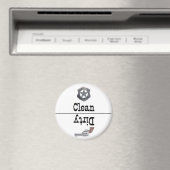 保安官とアウトローきれいな汚い皿の磁石 マグネット (インサイチュ (食洗機))