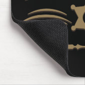 保安官の西部のスタイル マウスパッド (コーナー)