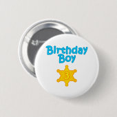 保安官の誕生日の男の子3 缶バッジ (正面&裏面)
