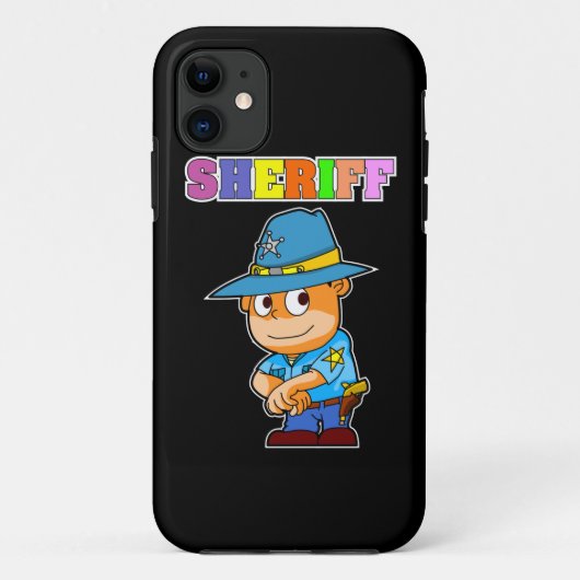 保安官のiPhone 5/5sの場合 Case-Mate iPhoneケース (裏面)