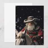 保安官サンタクロース シーズンカード (正面/裏面)