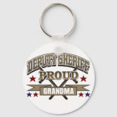 保安官代理おば誇りを持ったあちゃん キーホルダー (正面)