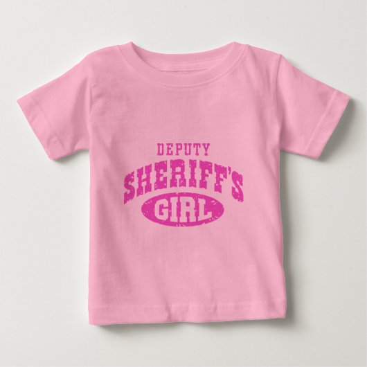 保安官代理の娘 ベビーTシャツ (正面)