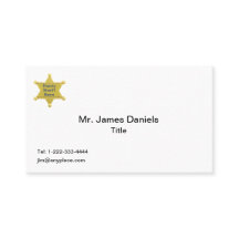 保安官代理カスタム官