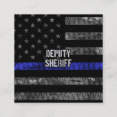 保安官代理動揺して旗 割引カード (裏面)