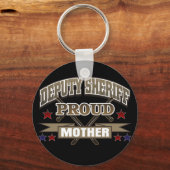 保安官代理誇りを持った母 キーホルダー (正面)