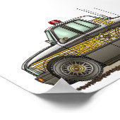 保安官車パトロール車 ポスター (角)