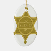 保安官 セラミックオーナメント (右)