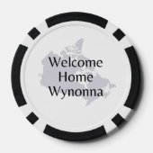 保安官 ポーカーチップ (裏面)