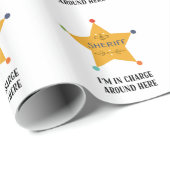 保安官 ラッピングペーパー (ロールコーナー)