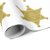 保安官 ラッピングペーパー (ロールコーナー)