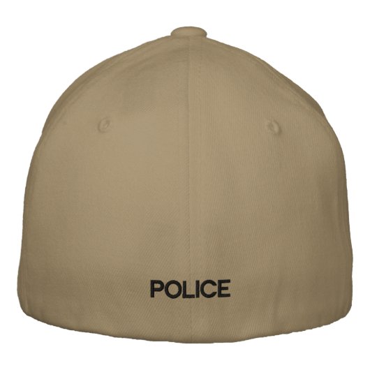 保安官 刺繍入りキャップ (裏面)